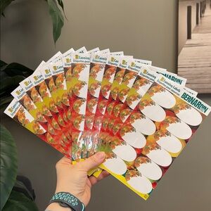 NEW Bernardin Oval Canning Labels 12 Pack Canning Labels Autumn Design Unused